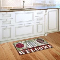 Briarwood Lane Patterned Ornaments Christmas Doormat Welcome Chec -Home Decor Store GUEST 041dd44a 0fce 40e9 ba79 c741b0048d6e