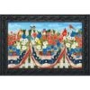 Briarwood Lane American Birds Spring Doormat Patriotic Floral Indoor Outdoor 30" X 18"