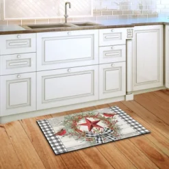 Briarwood Lane Berry Wreath Barnstar Winter Doormat Birds Checker -Home Decor Store GUEST 08e97dfd 142b 4b72 810e c9225606a8cd