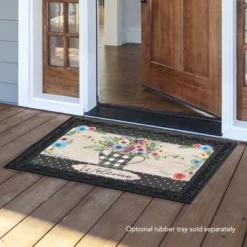 Buffalo Check Watering An Spring Doormat Indoor Outdoor 30" X 18" Briarwood Lane -Home Decor Store GUEST 0a649728 8087 4e60 b16f b7a3c2ea51f8