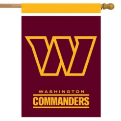 Briarwood Lane Washington Commanders House Flag 28" X 40" NFL Licensed