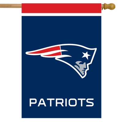Briarwood Lane New England Patriots House Flag NFL Licensed 28" X 40" 1 Briarwood Lane New England Patriots House Flag NFL Licensed 28" X 40"