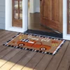 Fall Pumpkin Truck Coir Doormat 30" X 18" Indoor Outdoor Briarwood Lane
