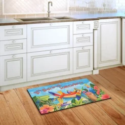Briarwood Lane 5 O'clock Parrot Summer Doormat Tropical Beach Humor 30" X 18" Indoor Outdoor 5 Briarwood Lane 5 O'clock Parrot Summer Doormat Tropical Beach Humor 30" X 18" Indoor Outdoor -Home Decor Store GUEST 2b2d1a3e 0b23 4405 b2b7 c70cd3938da2