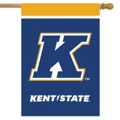 Briarwood Lane Kent State University NCAA Licensed House Flag 28" X 40"