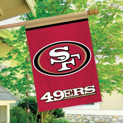 Briarwood Lane San Francisco 49ers House Flag NFL Licensed 28" X 40" 2 Briarwood Lane San Francisco 49ers House Flag NFL Licensed 28" X 40" - Image 2