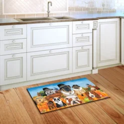 Briarwood Lane Give Thanks Dogs Thanksgiving Doormat Pet Humor Indoor / Outdoor 30" X 18" -Home Decor Store GUEST 326f1e16 8f56 4ee7 a65d ebbe66ae22d1