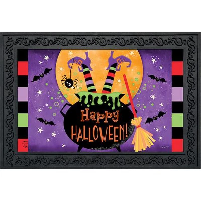 Briarwood Lane Witch Feet Halloween Doormat Cauldron Indoor Outdo 1 Briarwood Lane Witch Feet Halloween Doormat Cauldron Indoor Outdo