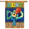 Best Dad Father's Day House Flag World's Greatest 28" X 40" Briarwood Lane