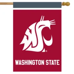 Briarwood Lane Washington State Cougars House Flag NCAA Licensed 28" X 40"