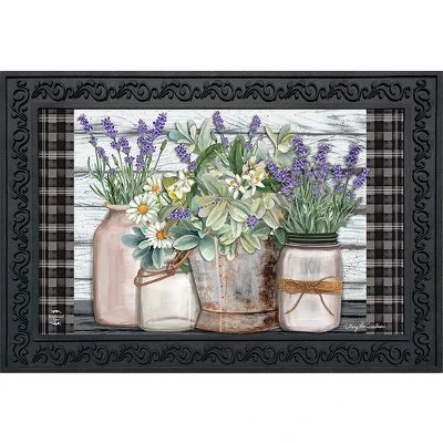 Farmhouse Flowers Spring Doormat Rustic Floral Indoor Outdoor 30" X 18" Briarwood Lane 1 Farmhouse Flowers Spring Doormat Rustic Floral Indoor Outdoor 30" X 18" Briarwood Lane