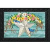 Spring Barnstar Doormat Welcome Indoor Outdoor 30" X 18" Briarwood Lane