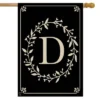 Briarwood Lane Classic Monogram Letter D House Flag Double-Sided28" X 40"