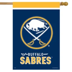 Briarwood Lane Buffalo Sabres House Flag NHL Licensed 28" X 40"