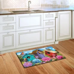 Colorful Birdhouses Spring Doormat Indoor Outdoor 30" X 18" Briarwood Lane 5 Colorful Birdhouses Spring Doormat Indoor Outdoor 30" X 18" Briarwood Lane -Home Decor Store GUEST 69d2bcf5 e2ac 468a 8b99 2f7141f2824c