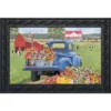 Briarwood Lane Day On The Farm Spring Doormat Pick-up Truck Indoor Outdoor 30" X 18"