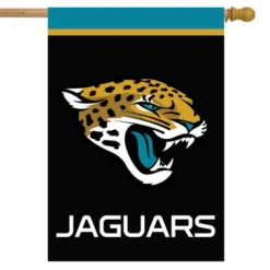 Briarwood Lane Jacksonville Jaguars House Flag NFL Licensed 28" X 40"