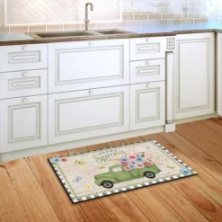 Happy Spring Pickup Truck Floral Doormat Indoor Outdoor 30" X 18" Briarwood Lane 5 Happy Spring Pickup Truck Floral Doormat Indoor Outdoor 30" X 18" Briarwood Lane -Home Decor Store GUEST 73bc88df aa0a 436f ad73 deb5c04d3cc3