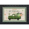 St. Pat's Pickup Holiday Doormat Indoor Outdoor 30" X 18" Briarwood Lane
