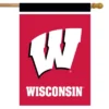 Briarwood Lane Wisconsin Badgers House Flag NCAA Licensed 28" X 40"