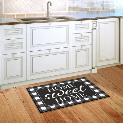Home Sweet Home Checkers Spring Doormat Indoor Outdoor 30" X 18" Briarwood Lane 3 Home Sweet Home Checkers Spring Doormat Indoor Outdoor 30" X 18" Briarwood Lane - Image 3