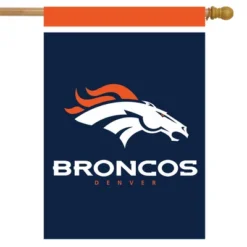 Briarwood Lane Denver Broncos House Flag NFL Licensed 28" X 40"