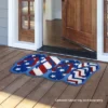 Patriotic Flip Flops Summer Natural Fiber Coir Doormat 30" X 18" Briarwood Lane