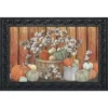Briarwood Lane Pumpkins And Willows Autumn Doormat Primitive Fall Indoor / Outdoor 30" X 18"