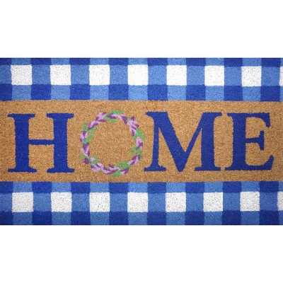 Lavender Home Spring Natural Fiber Coir Doormat Indoor Outdoor 30" X 18" Briarwood Lane 2 Lavender Home Spring Natural Fiber Coir Doormat Indoor Outdoor 30" X 18" Briarwood Lane - Image 2