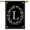 Briarwood Lane Classic Monogram Letter L House Flag Double-Sided 28" X 40"