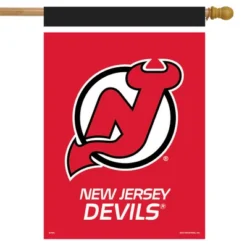 Briarwood Lane New Jersey Devils House Flag NHL Licensed 28" X 40"