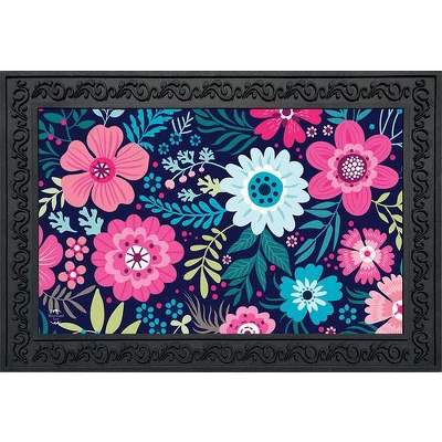 Bright Floral Spring Doormat Indoor Outdoor Primitive 30" X 18" Briarwood Lane 1 Bright Floral Spring Doormat Indoor Outdoor Primitive 30" X 18" Briarwood Lane