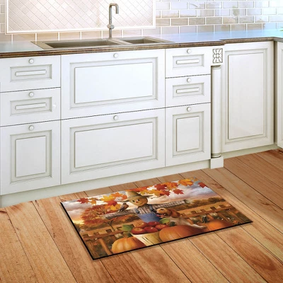 Briarwood Lane Autumn Scarecrow Harvest Doormat Puppy Pumpkins Ap 3 Briarwood Lane Autumn Scarecrow Harvest Doormat Puppy Pumpkins Ap - Image 3