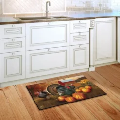 Autumn Turkeys Doormat Fall Nature Holiday Indoor Outdoor 30" X 18" Briarwood Lane -Home Decor Store GUEST 9087547f f660 4546 9664 6816cbb212ef