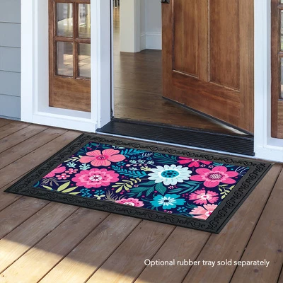 Bright Floral Spring Doormat Indoor Outdoor Primitive 30" X 18" Briarwood Lane 2 Bright Floral Spring Doormat Indoor Outdoor Primitive 30" X 18" Briarwood Lane - Image 2