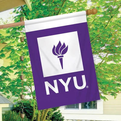 Briarwood Lane New York University NCAA Licensed House Flag 28" X 40" 2 Briarwood Lane New York University NCAA Licensed House Flag 28" X 40" - Image 2