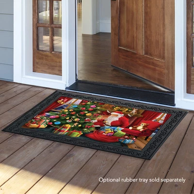 Briarwood Lane The Magic Of Christmas Doormat Santa Claus Tree In 2 Briarwood Lane The Magic Of Christmas Doormat Santa Claus Tree In - Image 2