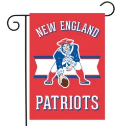 Briarwood Lane Retro New England Patriots Garden Flag NFL Double-Sided 12.5"x18"