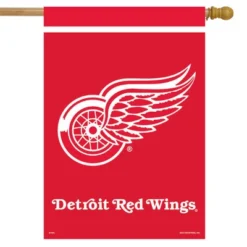 Briarwood Lane Detroit Red Wings House Flag NHL Licensed 28" X 40"