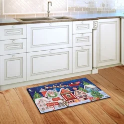 North Pole Magic Christmas Doormat Santa Sleigh Reindeer 30" X 18" Briarwood Lane -Home Decor Store GUEST b58dfdbc 2d9e 42a8 afdf e66b581640bb