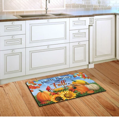 Faith Family And Fall Doormat 18" X 30" Indoor Outdoor Briarwood Lane 4 Faith Family And Fall Doormat 18" X 30" Indoor Outdoor Briarwood Lane - Image 4