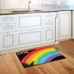 Rainbow Love Doormat Pride 30" X 18" Briarwood Lane -Home Decor Store GUEST b81e707d 958e 4ada 8e2a 7cceb5f1516e