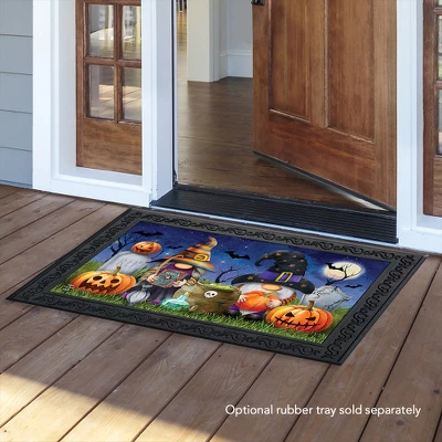 Halloween Gnomes Doormat Spooky Humor 30" X 18" Briarwood Lane 2 Halloween Gnomes Doormat Spooky Humor 30" X 18" Briarwood Lane - Image 2