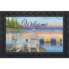 Briarwood Lane Waterfront Retreat Nautical Doormat Summer Welcome Indoor Outdoor 30" X 18"