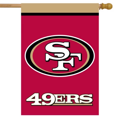 Briarwood Lane San Francisco 49ers House Flag NFL Licensed 28" X 40" 1 Briarwood Lane San Francisco 49ers House Flag NFL Licensed 28" X 40"