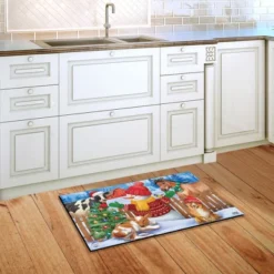 Barnyard Snowman Christmas Doormat Dog Horse Cow Calf 30" X 18" Briarwood Lane -Home Decor Store GUEST c6d0f236 dd69 4025 b0ab 76401f852566