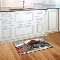 Briarwood Lane Snow Covered Bridge Christmas Doormat Pickup Indoor / Outdoor 30" X 18" -Home Decor Store GUEST c6d6b21e 8021 4103 9a5e 013a18a7b64d