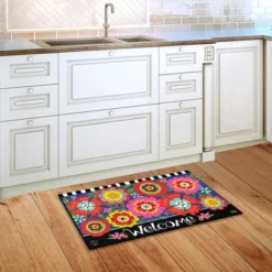 Briarwood Lane Bright Blooms Spring Doormat Welcome Floral Primitive Indoor Outdoor 30" X 18" -Home Decor Store GUEST c8238154 054a 4bcb 8438 29ce5f3ba6e6