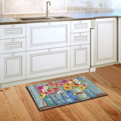 Farm Fresh Flowers Spring Doormat Indoor Outdoor 30" X 18" Briarwood Lane 3 Farm Fresh Flowers Spring Doormat Indoor Outdoor 30" X 18" Briarwood Lane - Image 3