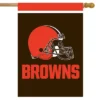 Briarwood Lane Cleveland Browns House Flag NFL Licensed 28" X 40"
